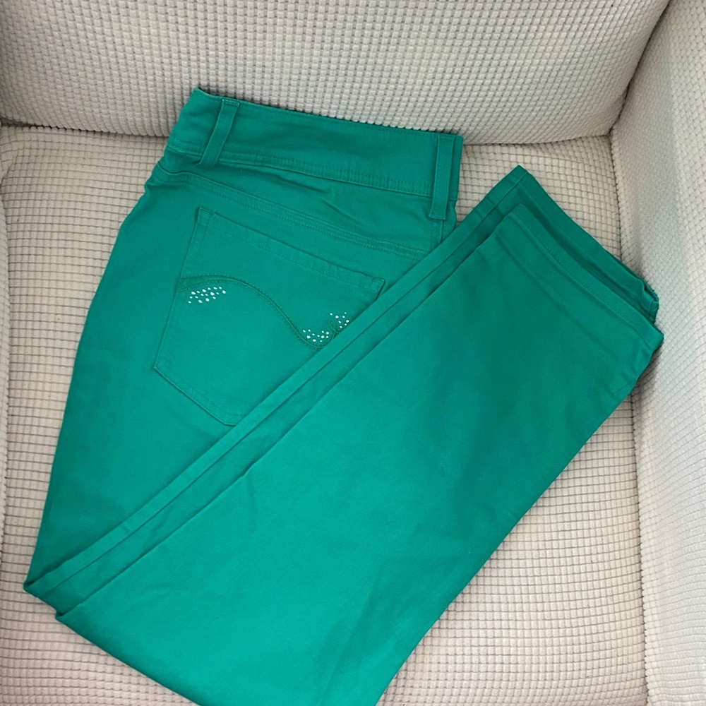 Riders Green Women's Skinny Jeans